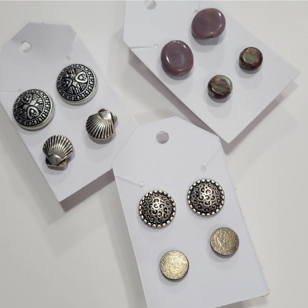 New‎ handmade bundle of 6 set of earrings